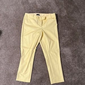 Yellow Ankle Pant